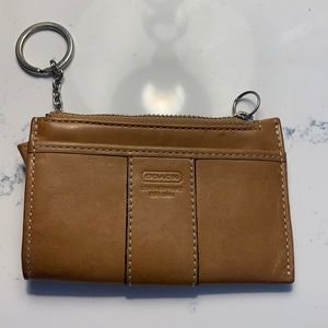 Coach Card key wallet.